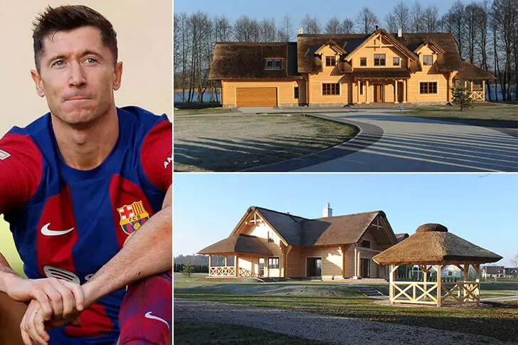 ROBERT LEWANDOWSKI: WARTOŚĆ NIERUCHOMOŚCI 340 MLN ZŁOTYCH