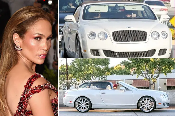 Jennifer Lopez – Bentley Continental Gtc, Estimated $250K