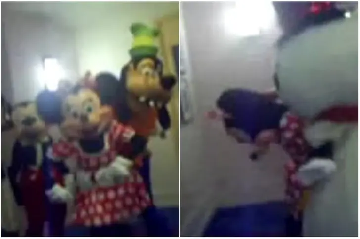 Ils se sont un peu laissés aller dans les coulisses du parc