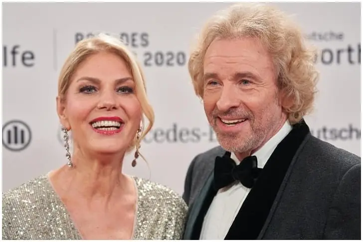 Thomas Gottschalk und Karina Mross, 1 Jahr