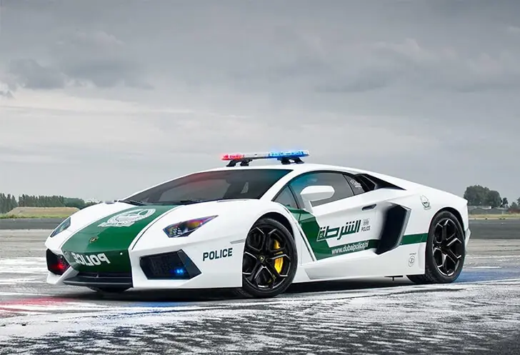 Die schnellste Polizeiflotte der Welt