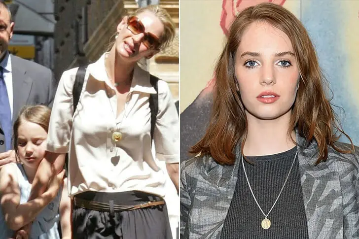 Maya Thurman-Hawke et Uma Thurman