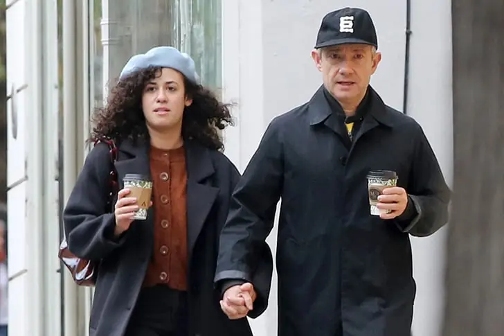 Martin Freeman and Rachel Mariam – Together For 1 Year