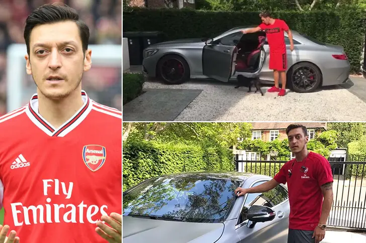 Mesut Özil: Mercedes-AMG S63, 208.000 Euro
