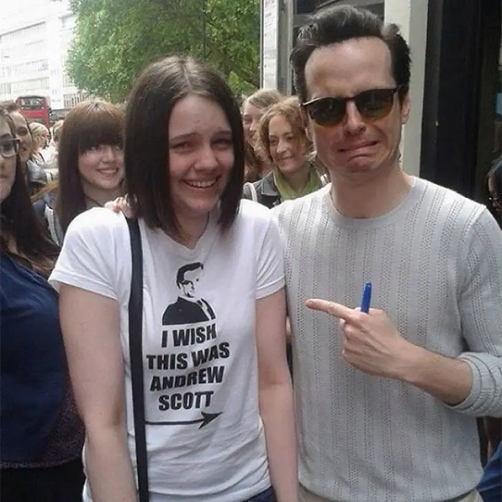 A Pointed Encounter with Andrew Scott