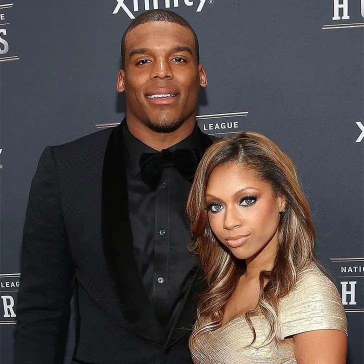 Cam Newton and Kia Proctor