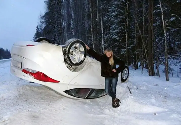 Smile When There’s a Car Flip