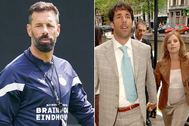 RUUD VAN NISTELROOY EN LEONTIEN SLAATS – GETROUWD SINDS 2004