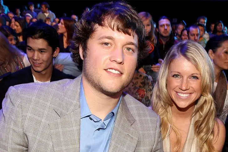 Detroit Lions’ Matthew Stafford & Former Cheerleader Kelly Hall