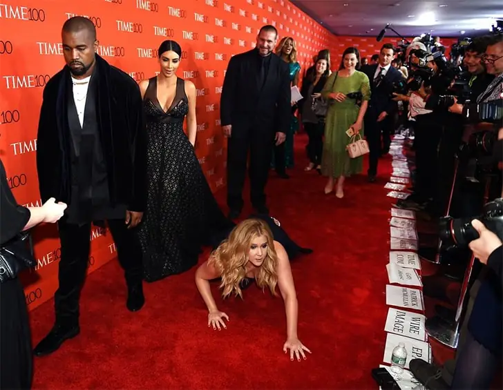 Amy Schumer Makes Kimye Uncomfortable