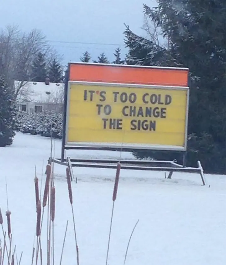 A Sign of the Times