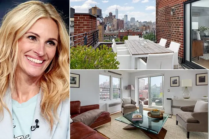 Julia Roberts – $4.5 Million, New York