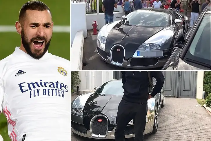 KARIM BENZEMA – BUGATTI VEYRON – BUGATTI CHIRON – FERRARI F12 BERLINETTA
