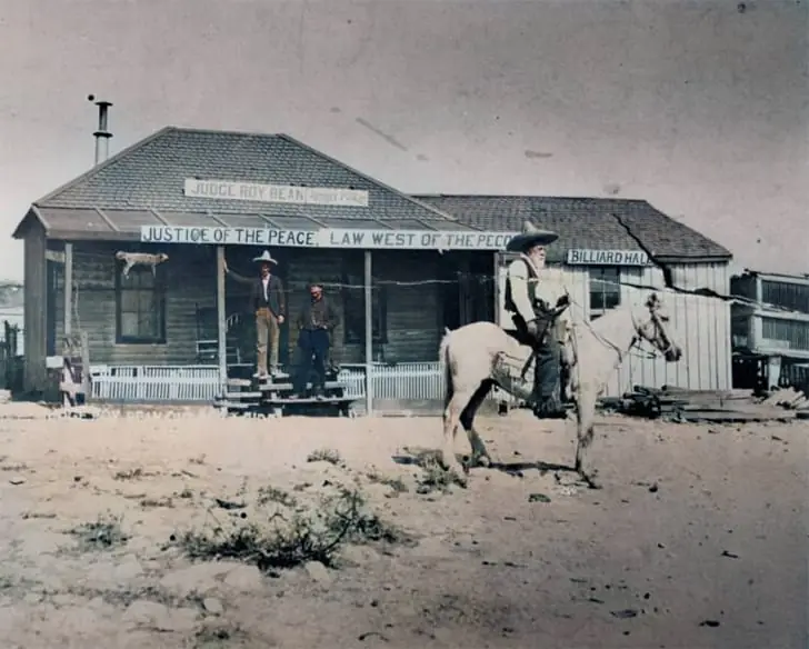 “Hanging Judge” Roy Bean – Late 1800s