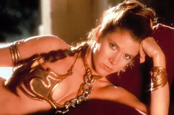 Carrie Fisher – Return of the Jedi, 1983