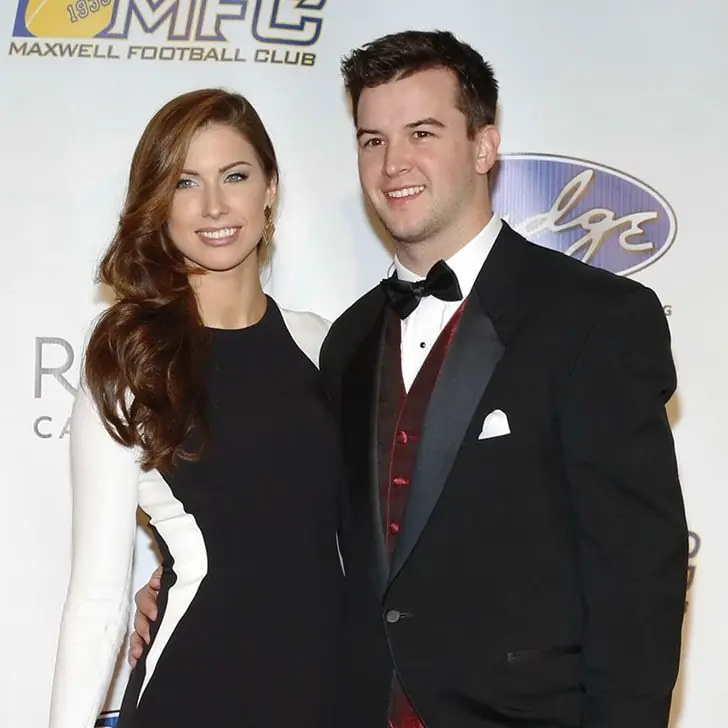 AJ McCarron and Katherine Webb