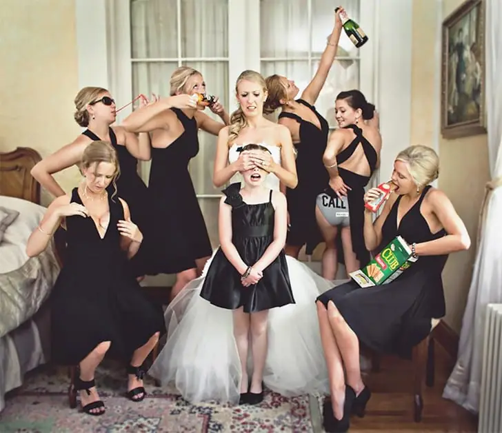Hochzeitschaos mit Stil