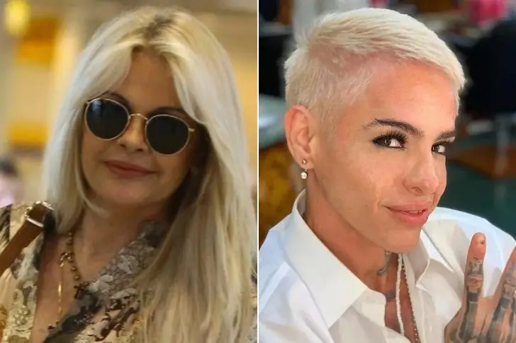 Monique Evans – 68 anos (2025) e Cacá Werneck – 40 anos (2025) – Briga conjugal